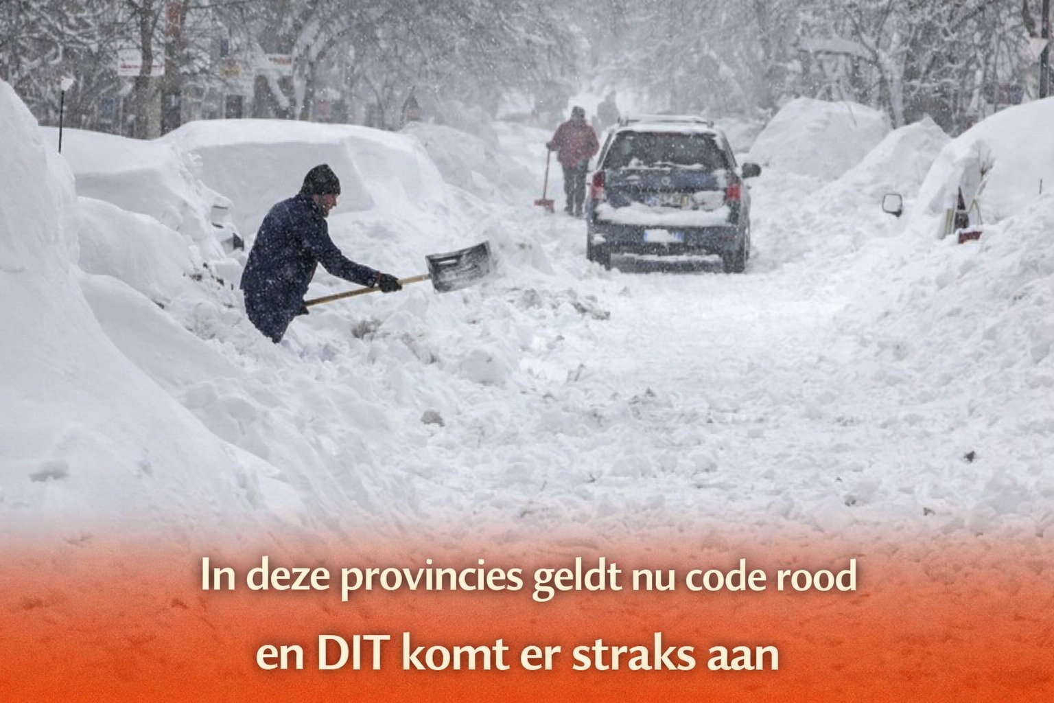 Gekkies - In deze provincies geldt nu code rood en DIT komt er straks ...
