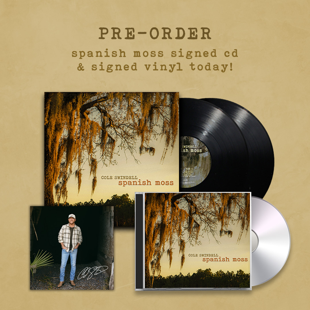 Pre-order my 21-song album #SpanishMoss out 6.27: coleswindell.lnk