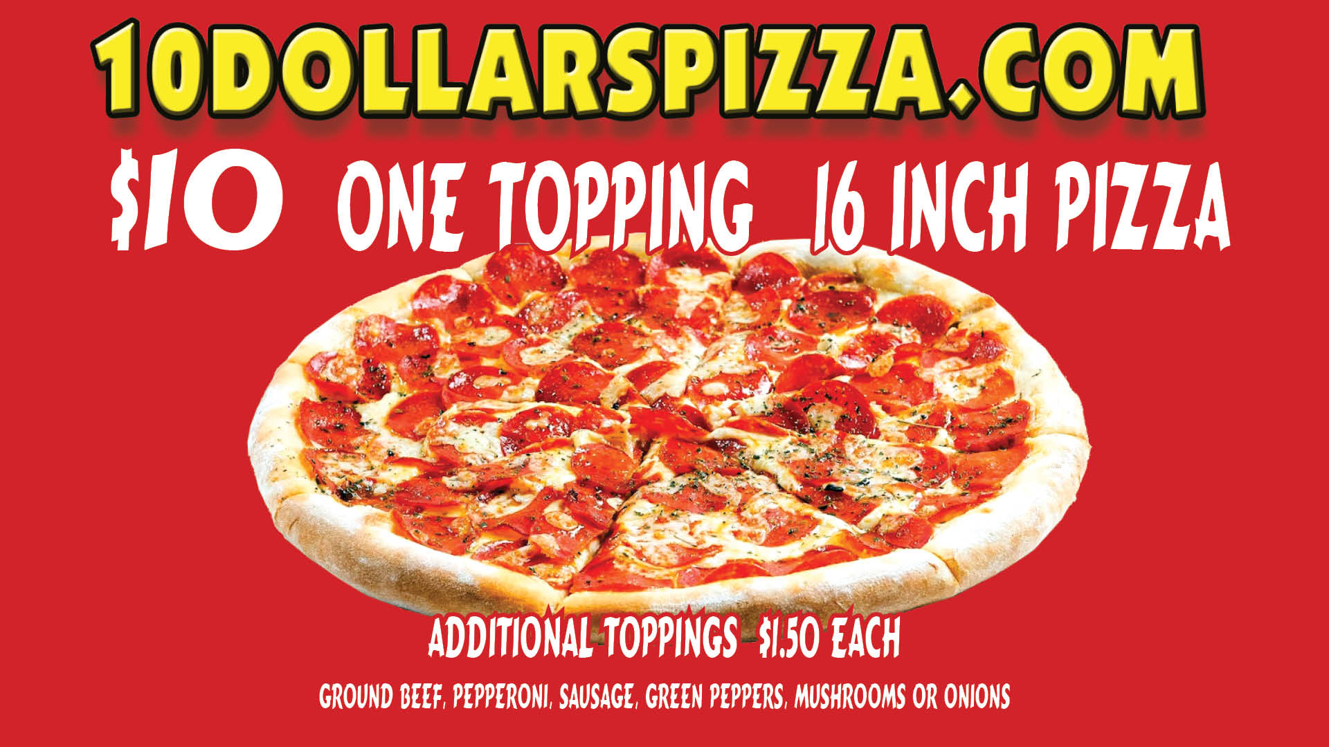 10 Dollars Pizza | Owings Mills MD