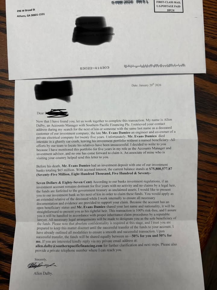 Washington - Public Service Announcement: International Inheritance ...