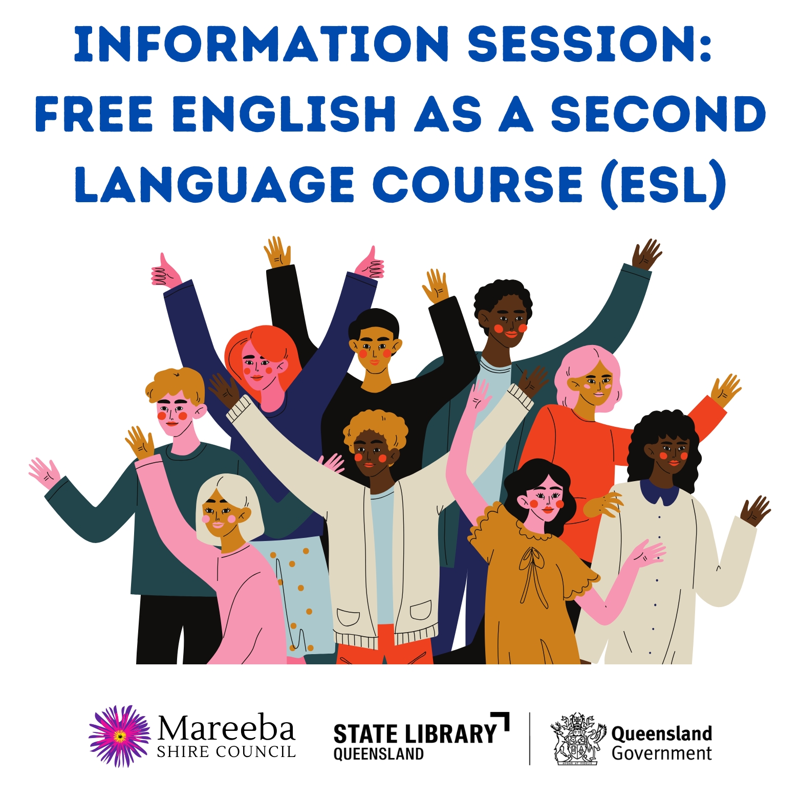 📚 FREE English as a Second... - Mareeba Shire Council | Facebook