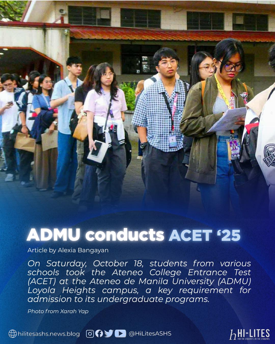 Hi-Lites - READ: On Saturday, October 18, students from various schools ...