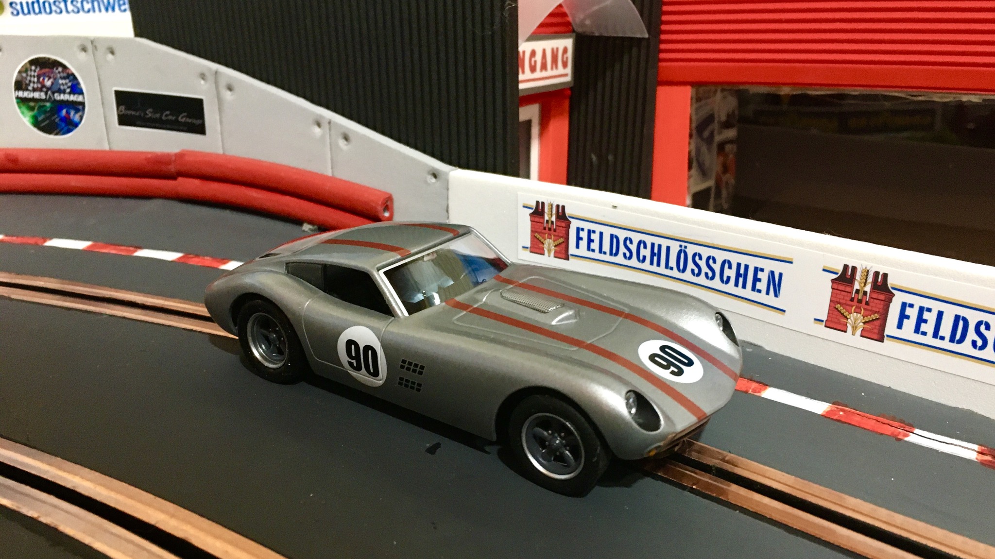 1958 Kellison J4 Coupe slot car model