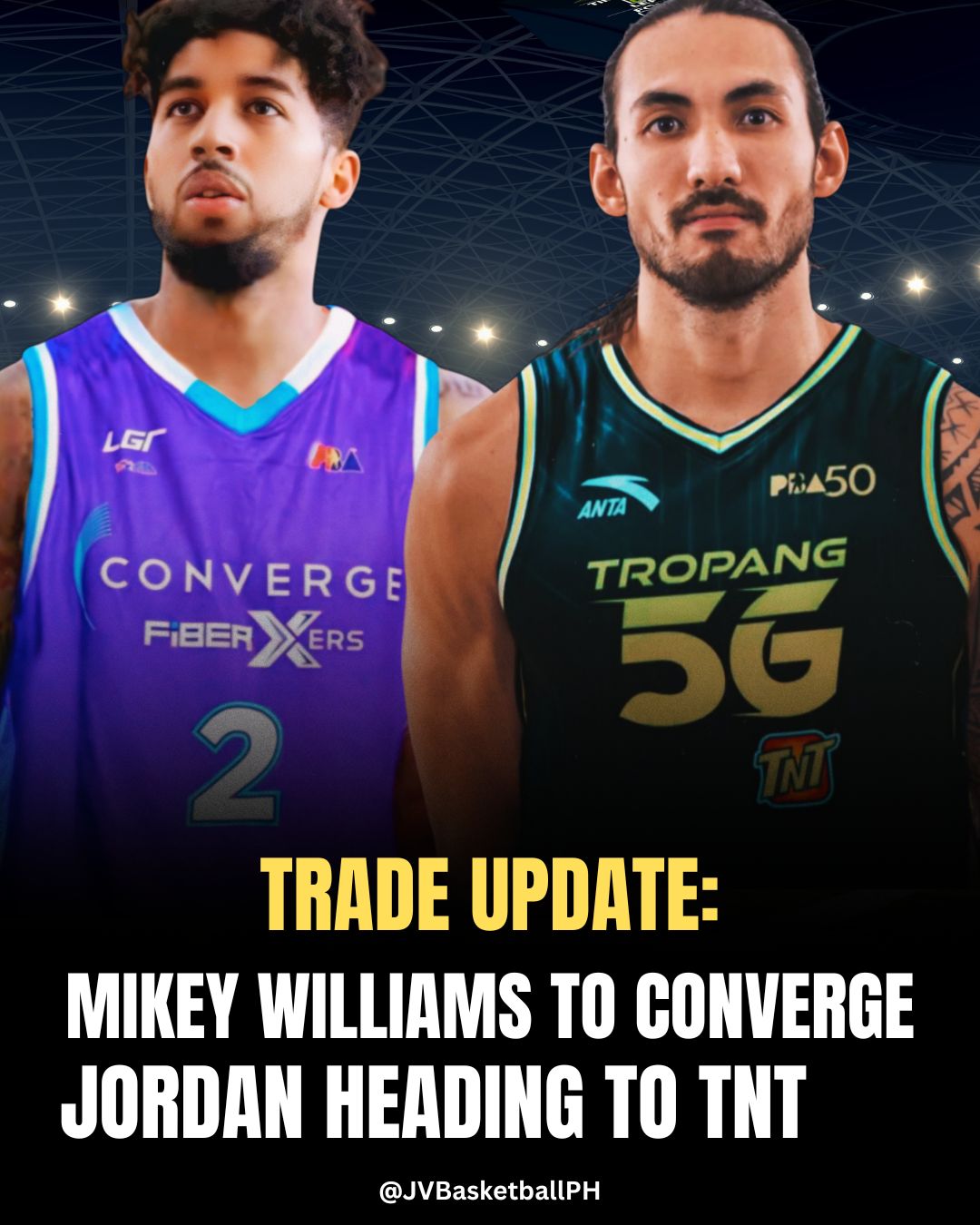 THE PBA has approved the trade between... - JV Basketball PH | Facebook