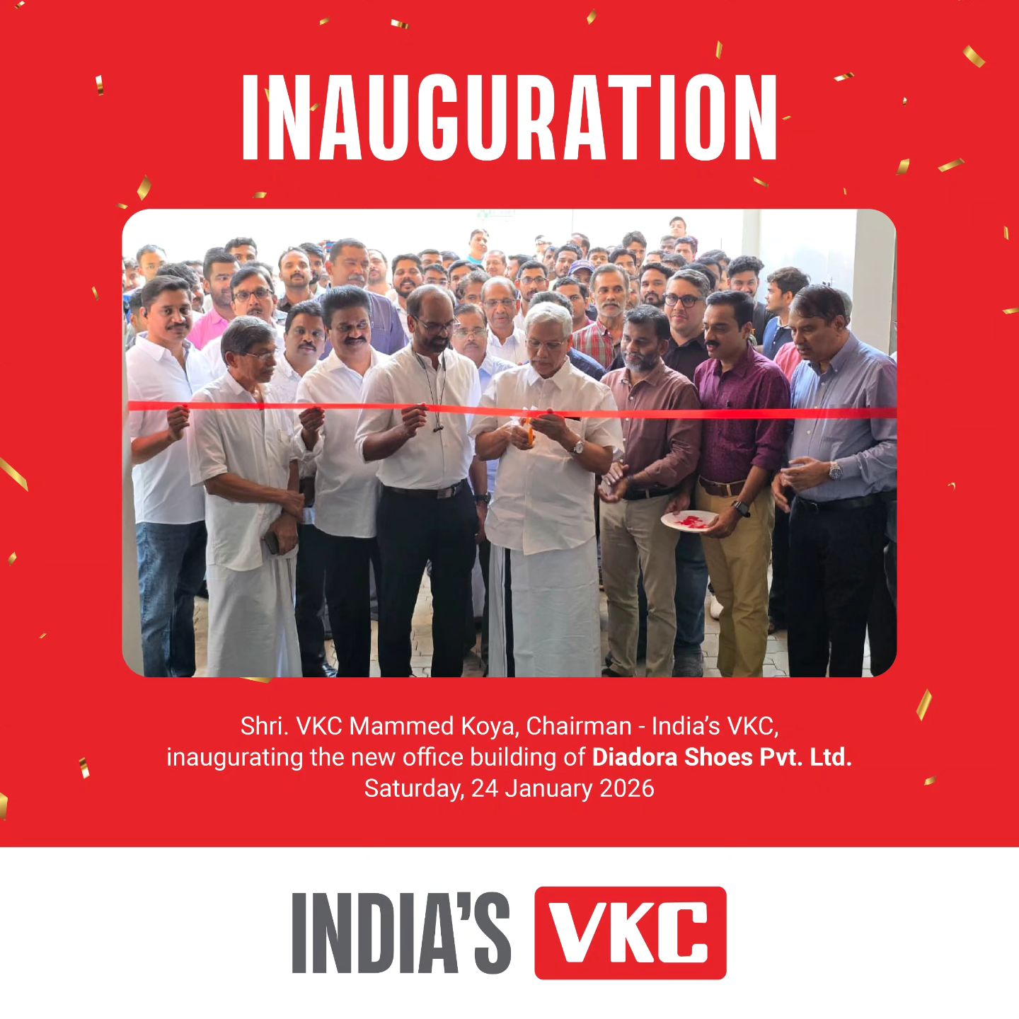 VKC - A proud moment for India’s VKC The new office building of Diadora ...