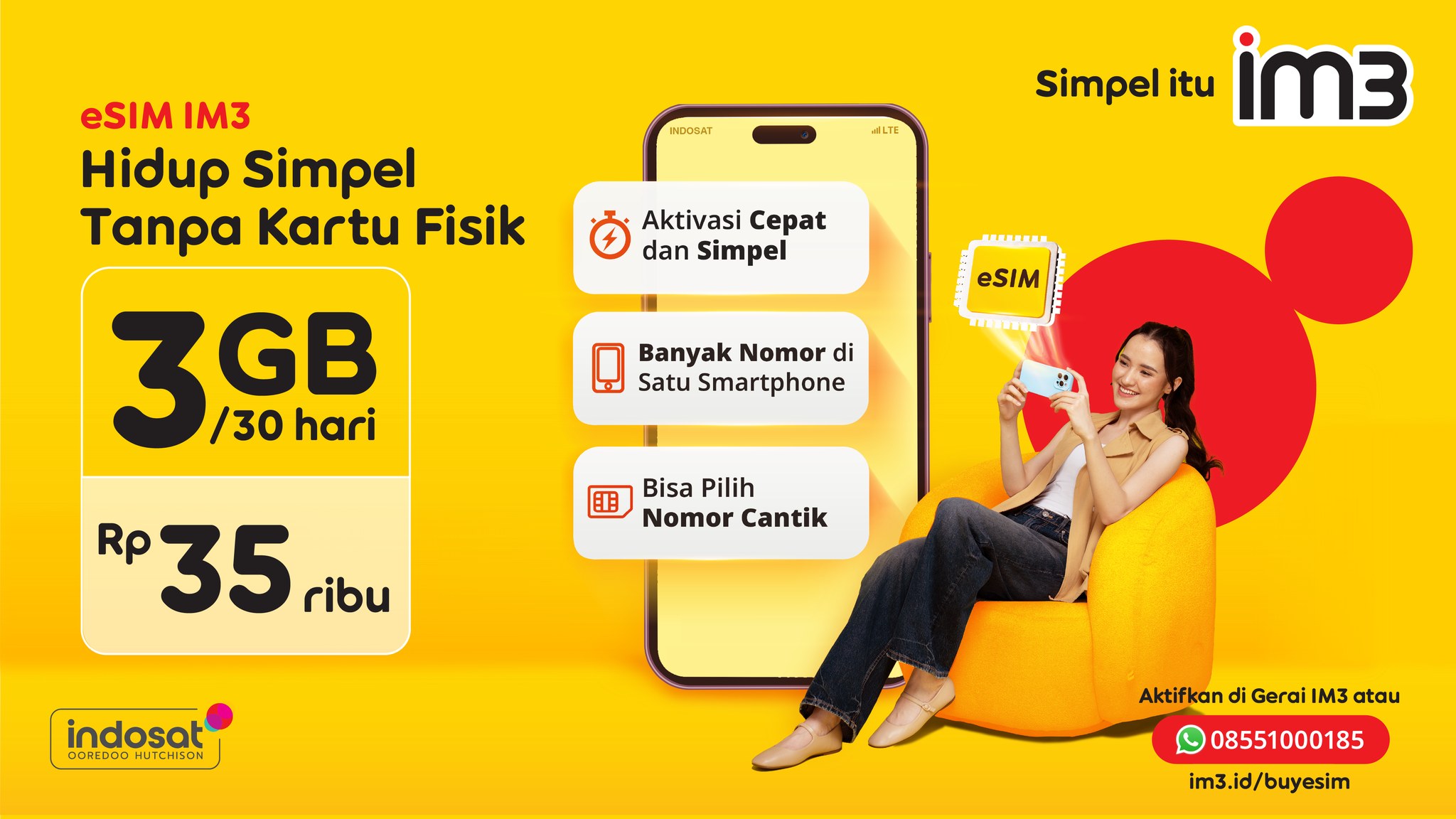 Indosat - Upgrade cara baru nikmatin internet! 🌐 Hidup lebih simpel ...