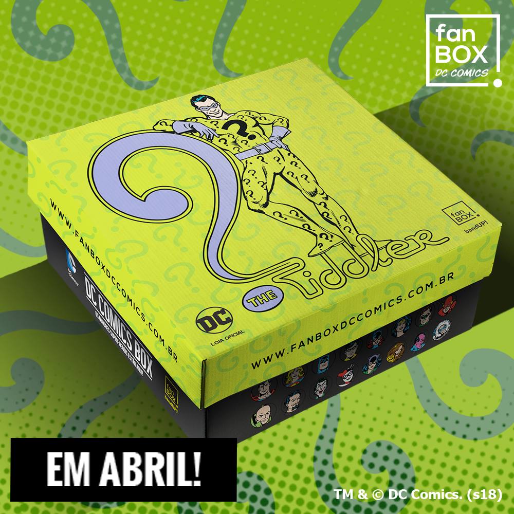 Loja DC Comicss - ¿THE RIDDLER? A fan BOX ~OFICIAL~ DC...