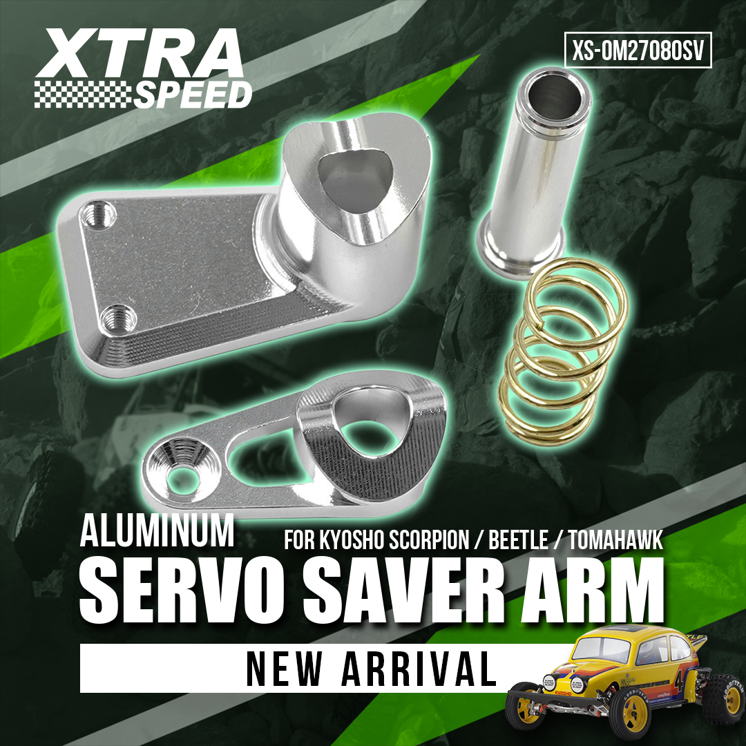 Xtra Speed Aluminium Servo Saver Arm For Kyosho Buggies NEW