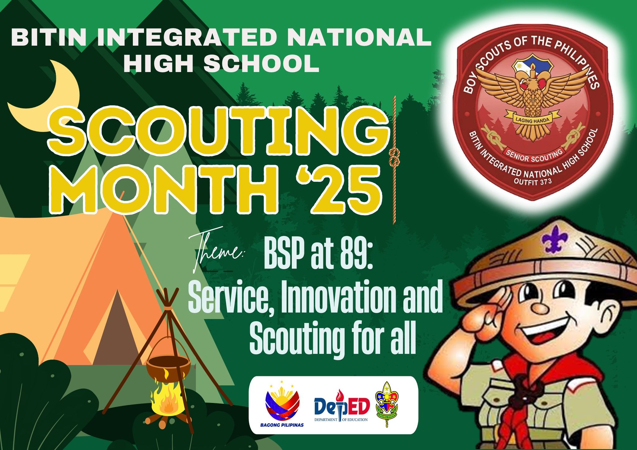 DepEd - Ready for the challenge! October marks Scouting Month, and the ...