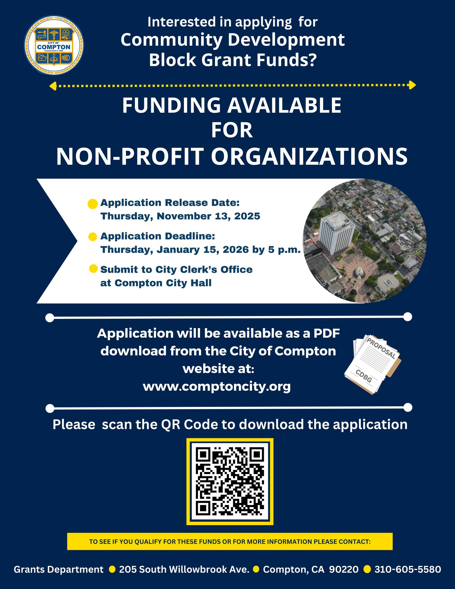 City - Attention Compton Non-profits Applications are now open for the ...