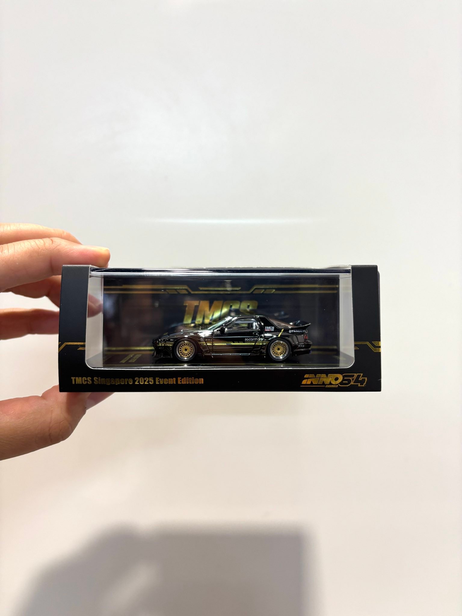 INNO64 x SGCARMART Mazda RX-7 (FC3S) “Pandem Rocket Bunny” | Black