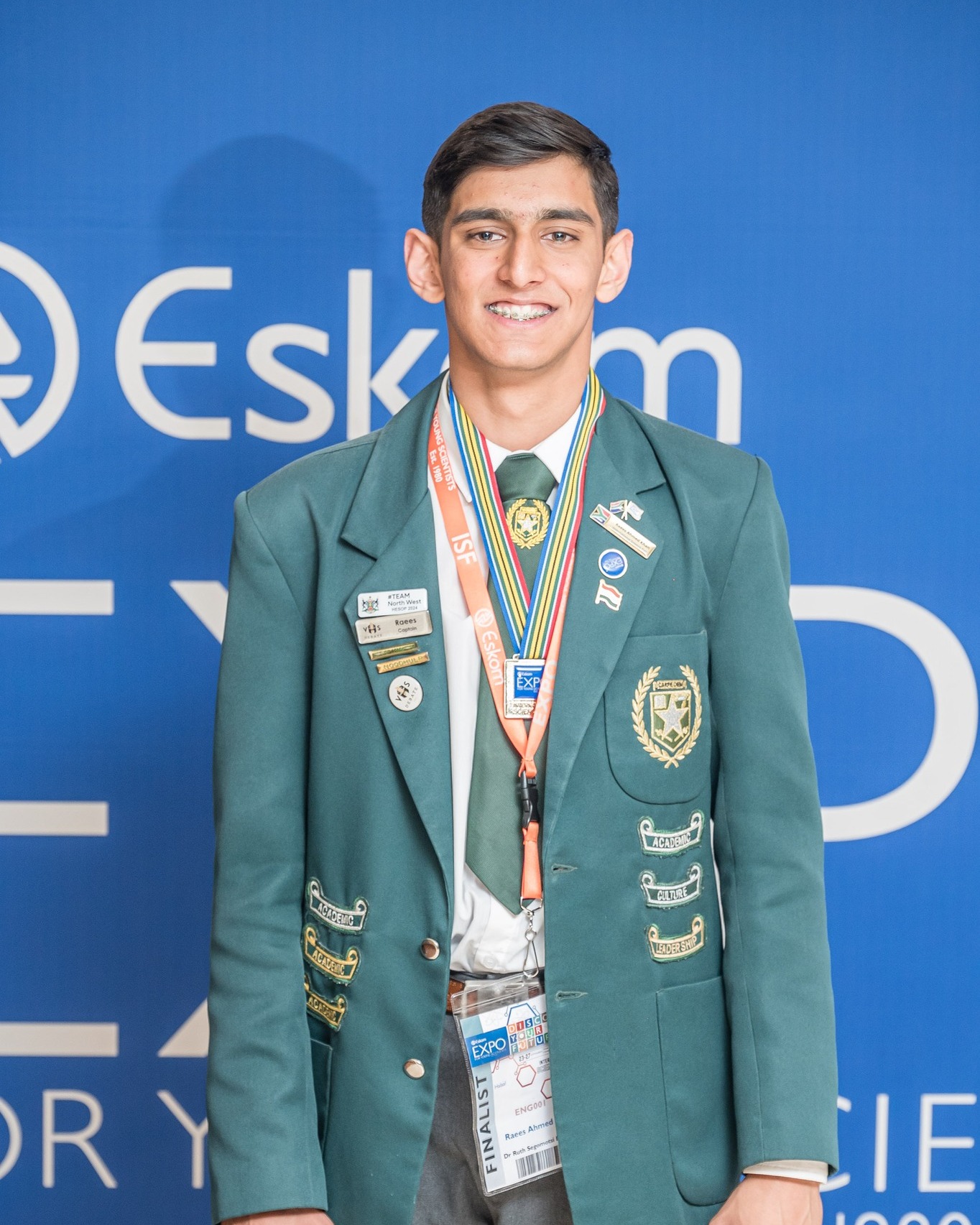 Eskom - Congratulations to Raees Ahmed Khan from Hoërskool Vryburg High ...