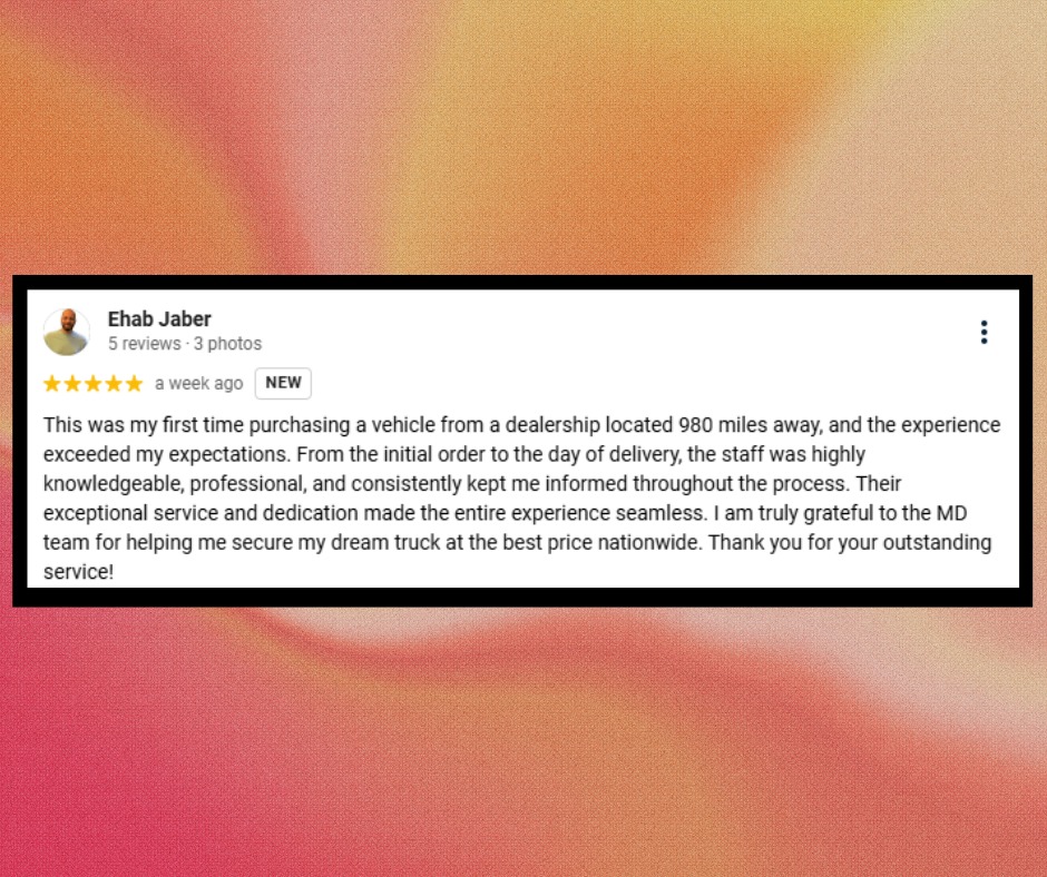 Mark - We appreciate the raving review! Our team works hard to make the ...