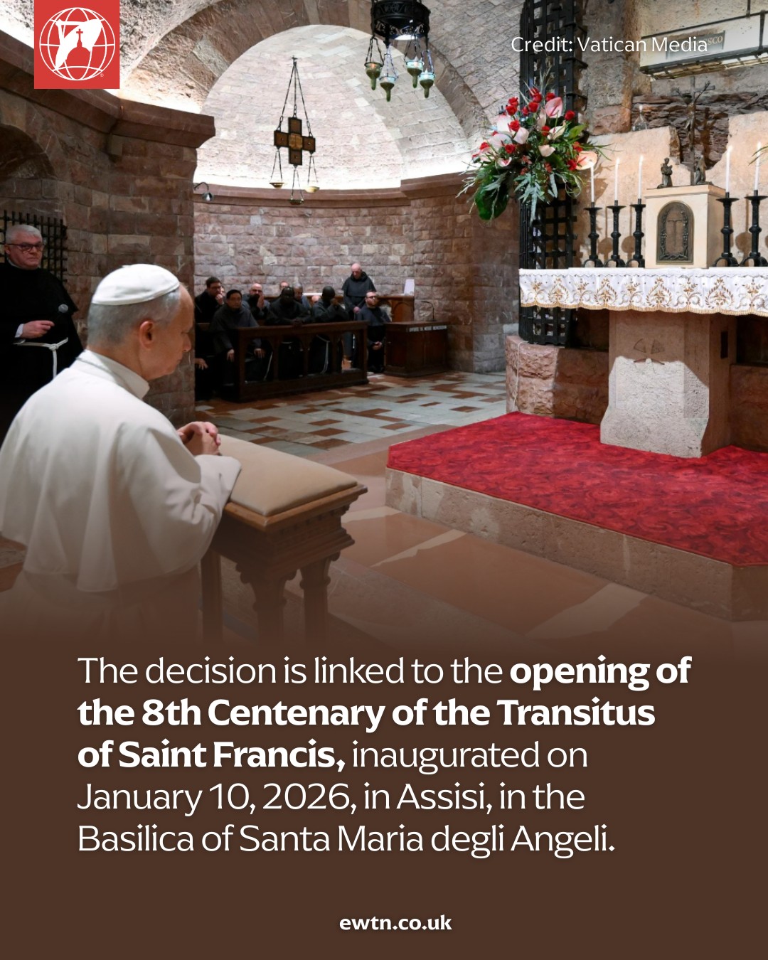 EWTN GB - Pope Leo XIV proclaimed a special Jubilee Year... | Facebook