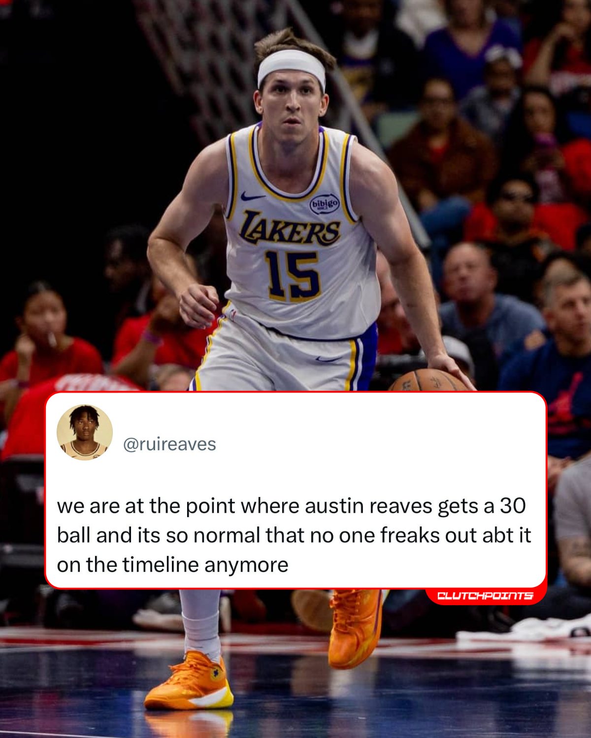 LakeShow - Austin Reaves has elevated himself to a different tier this ...