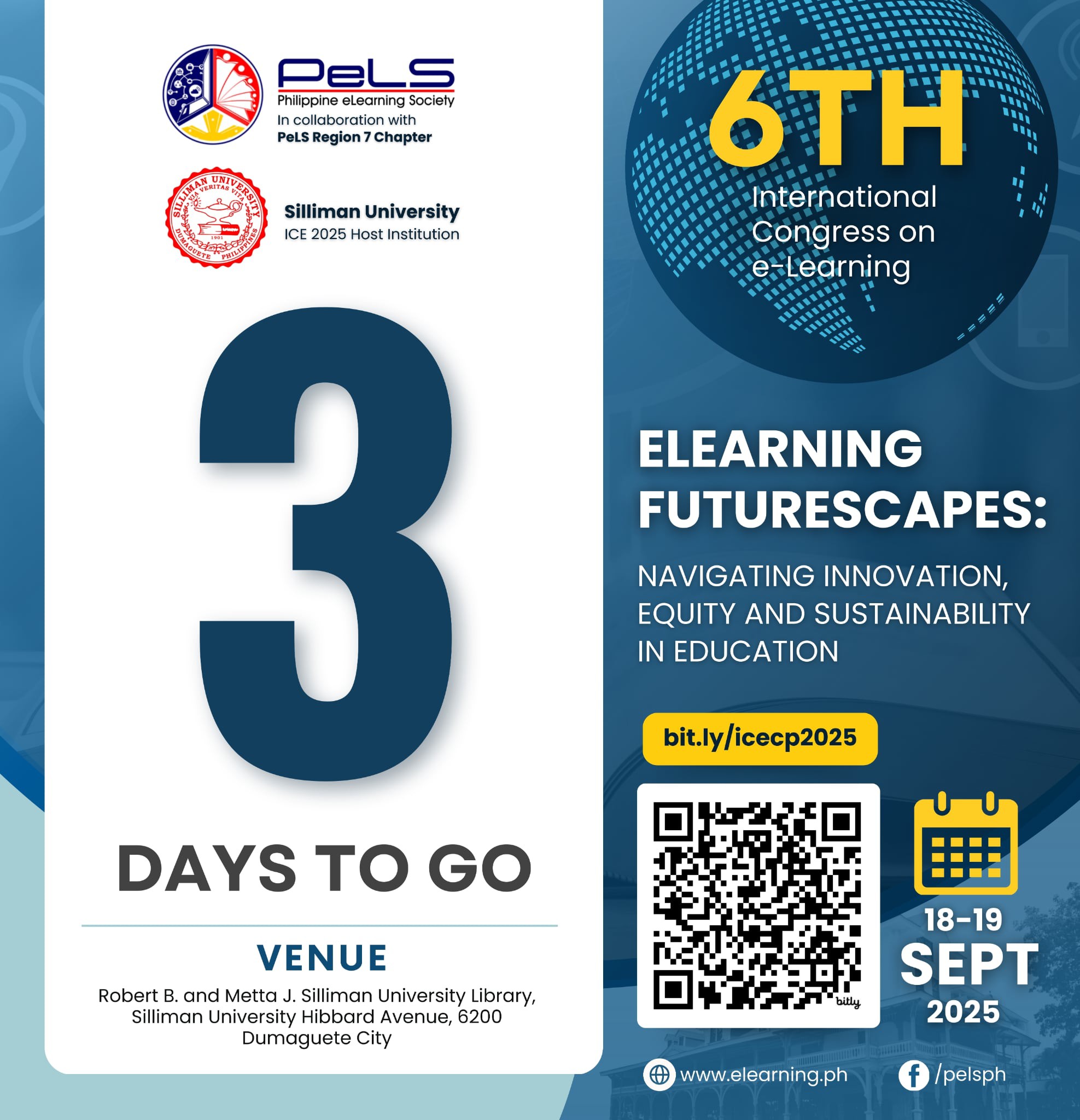 Philippine eLearning Society Community (PELS) | 🎉3 Days to Go🎉 | Facebook