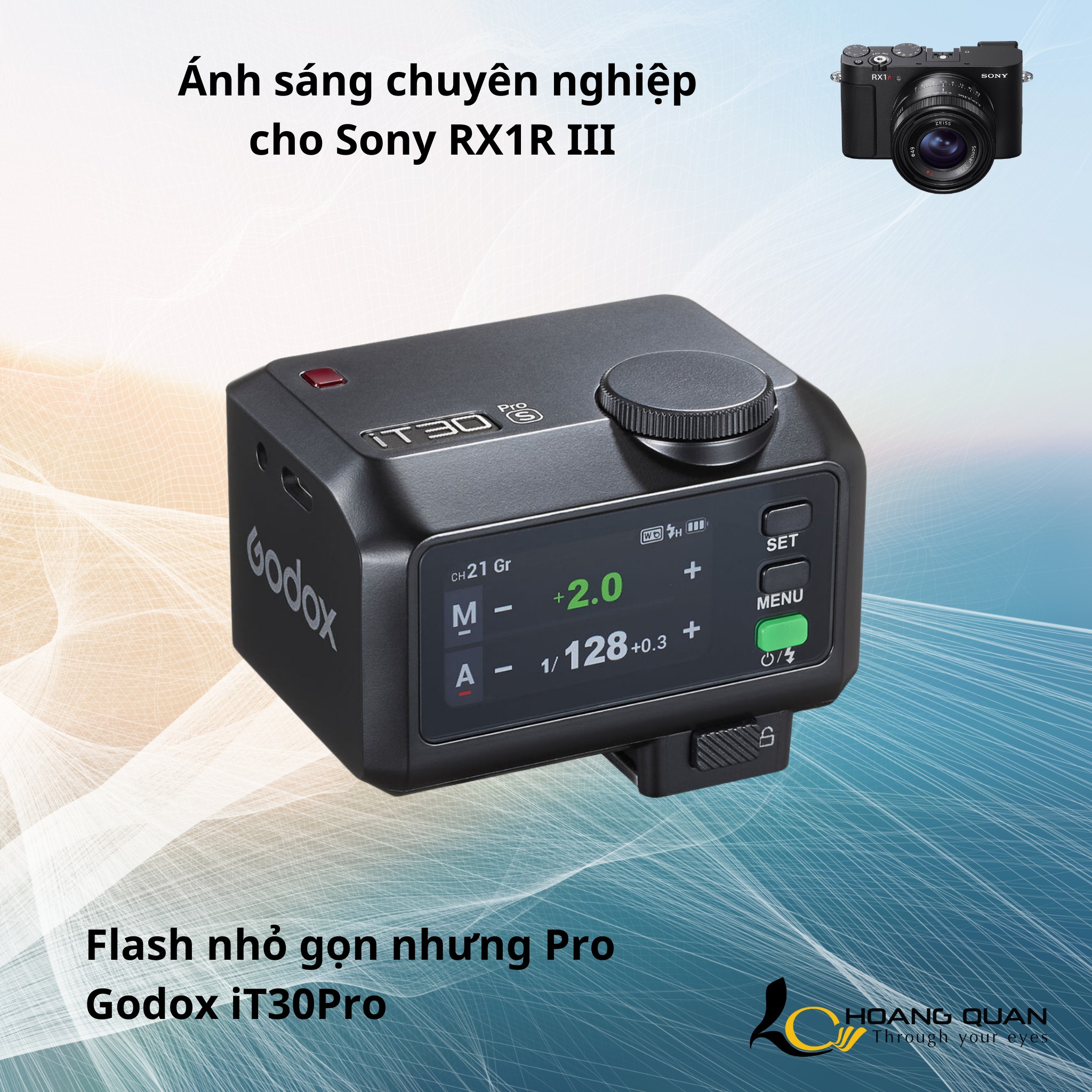 Công - ⚡ Ánh sáng chuyên nghiệp - Flash Godox iT30Pro Tăng cường sức ...