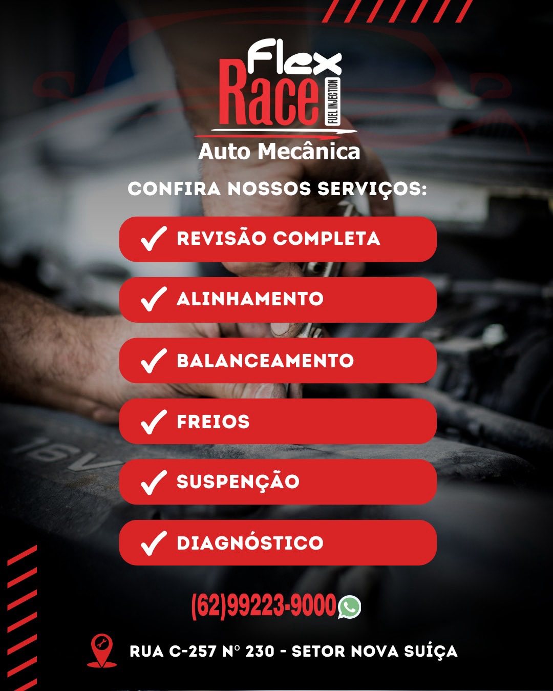 Flex Race Auto Mecânica LTDA | Goiânia GO