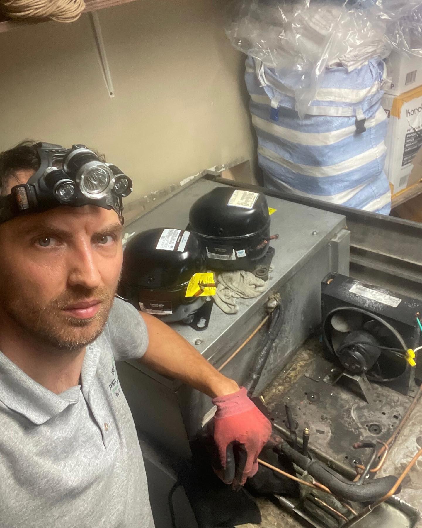 Replacement of compressor on... - ASP Engineering Inc