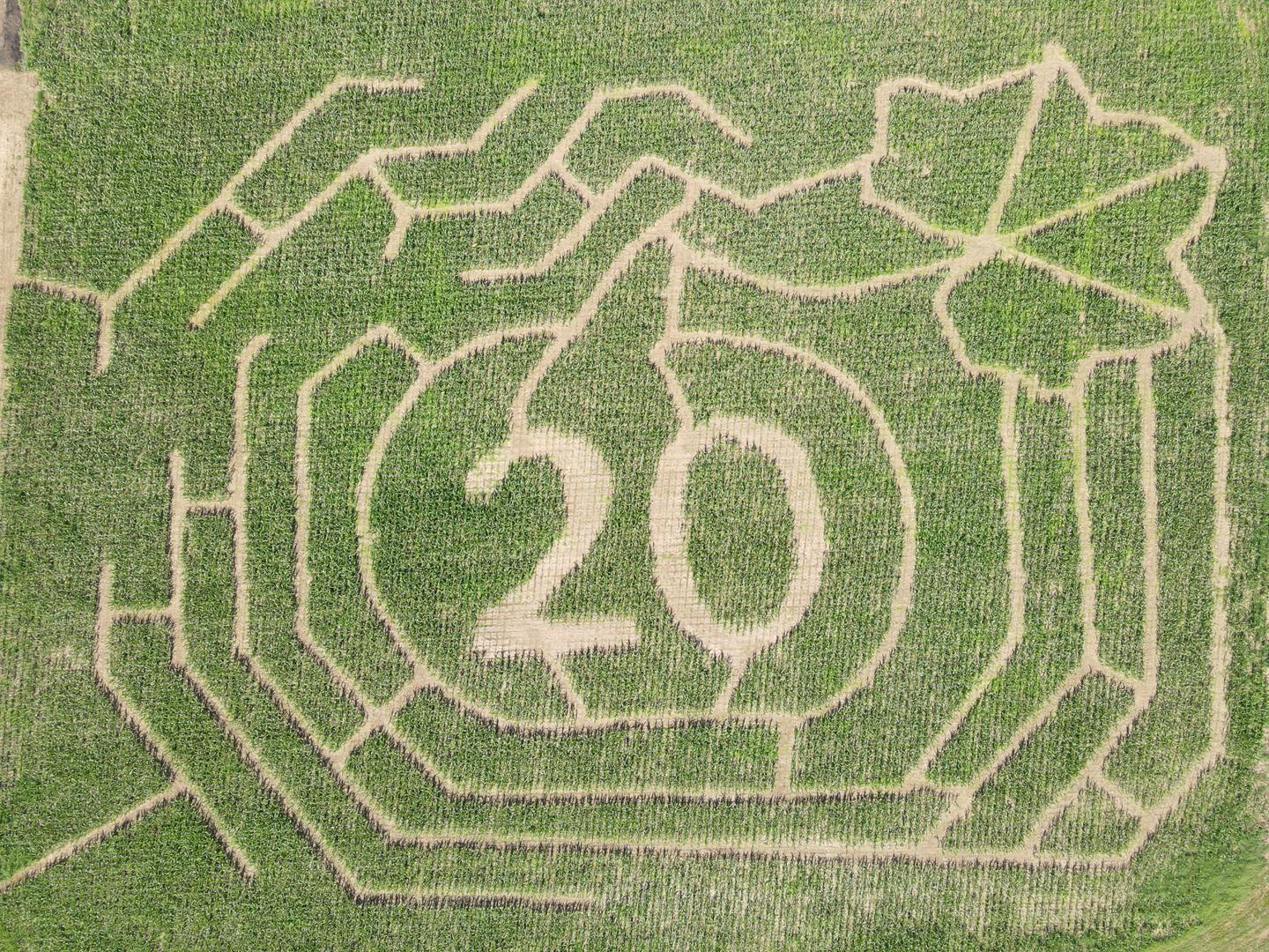 Check out the 2025 corn maze! Thanks to... - Grandaddy's Farm | Facebook