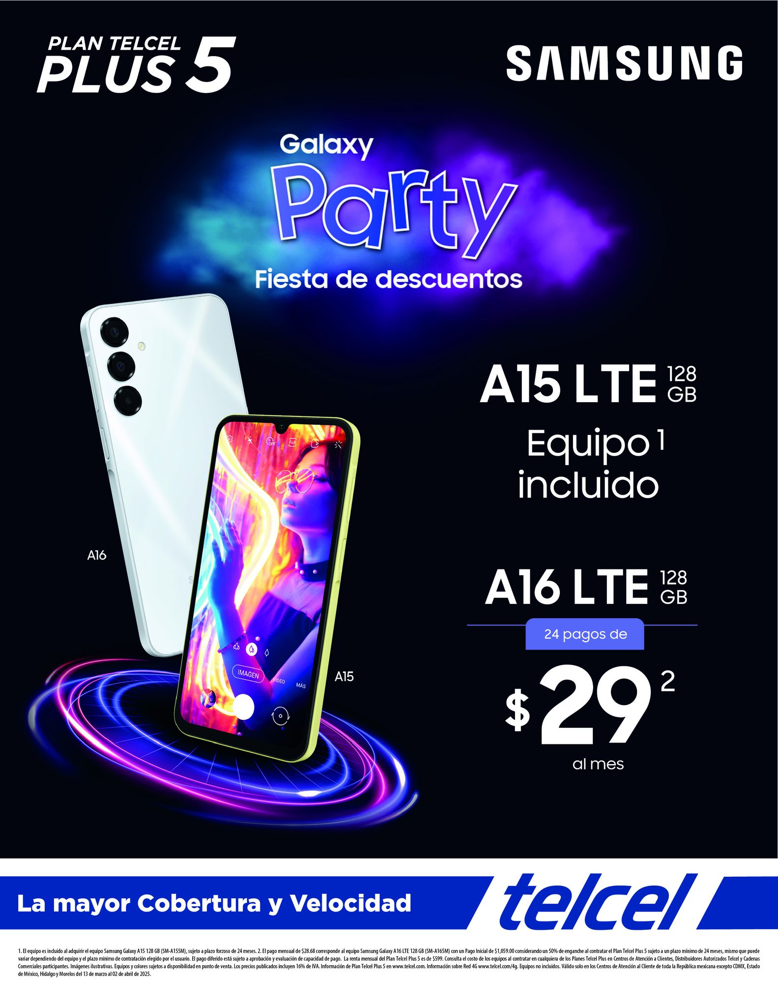 Excelencia - 📲 ¡Hazlo tuyo desde solo $29 al mes! Elige entre Galaxy ...