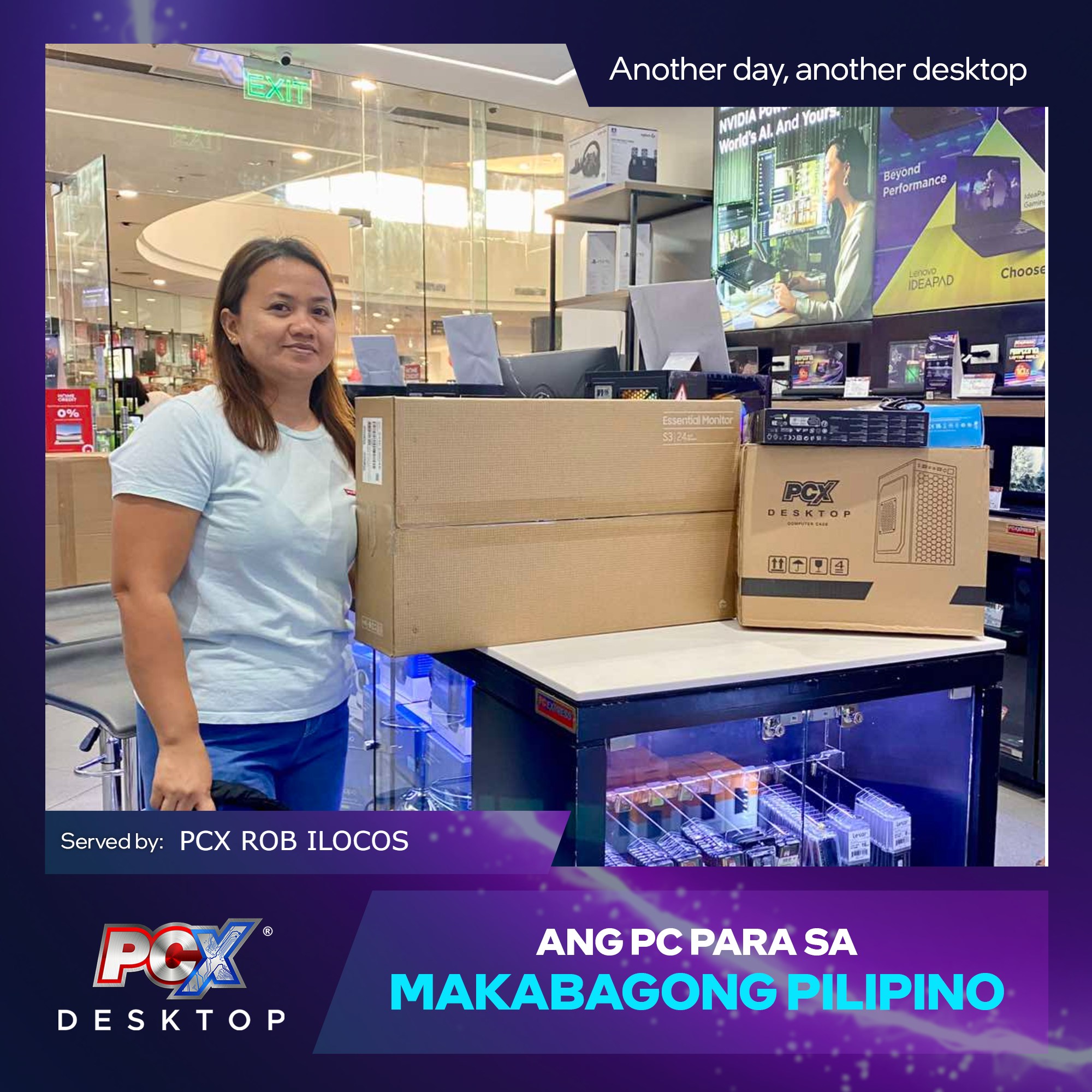 PCX - THANK YOU MAAM FOR TRUSTING PC Express PCX Desktop FOR YOUR ...