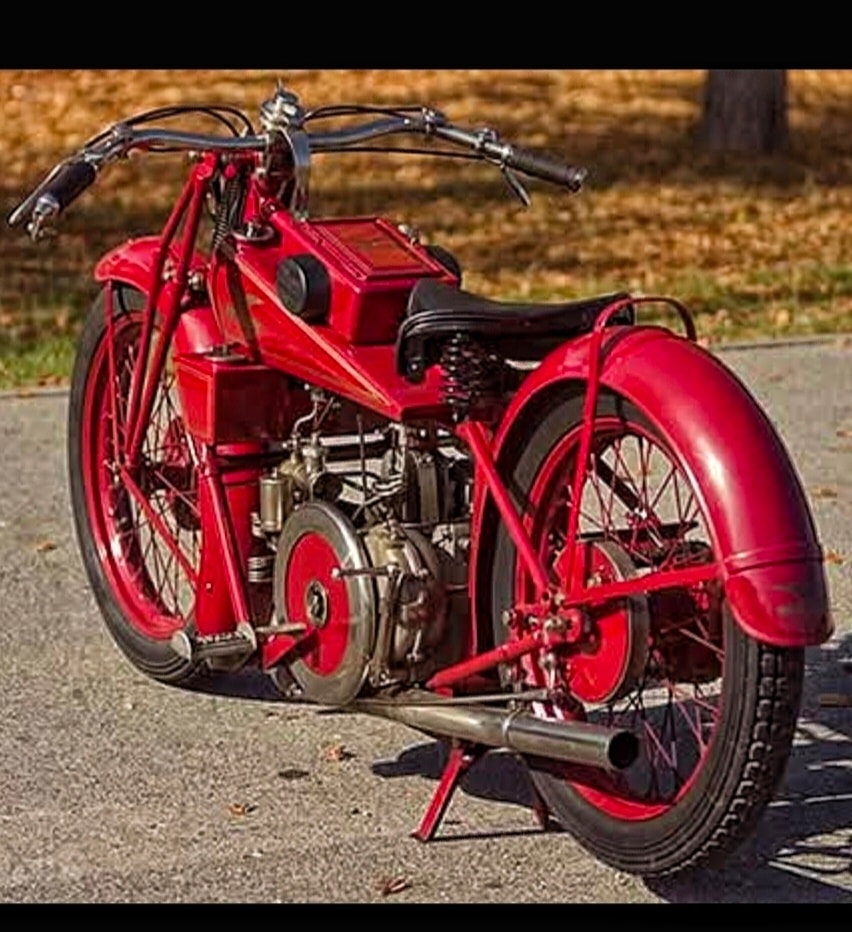 Carlo Guzzi's 1924 motorcycle design