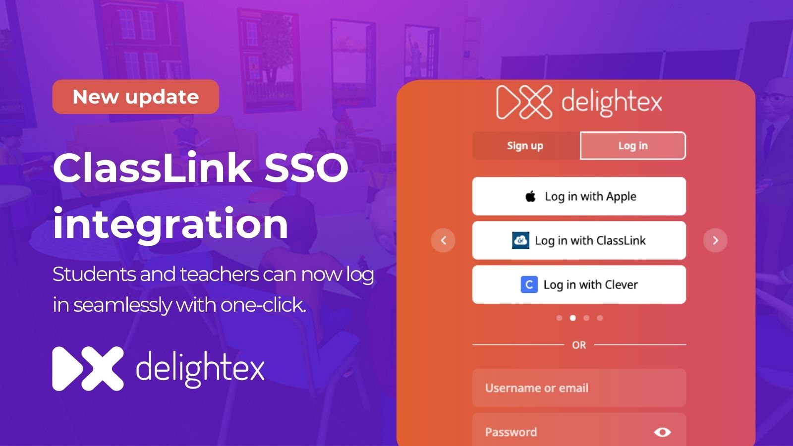 Delightex - Logging in just got a whole lot smoother with... | Facebook