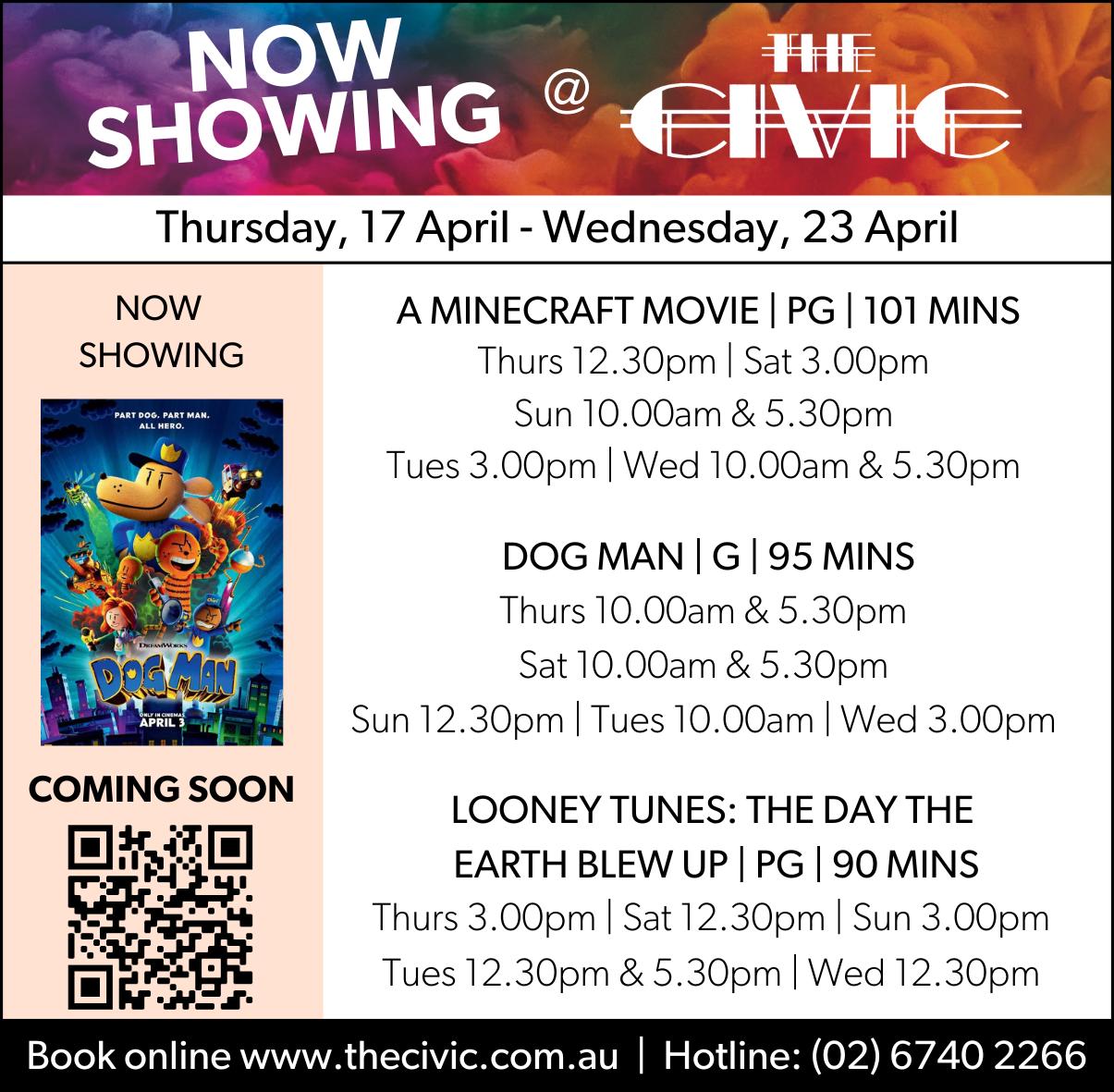 THIS WEEK AT THE CIVIC! 🎬 ⚒ A... - The Civic, Gunnedah | Facebook