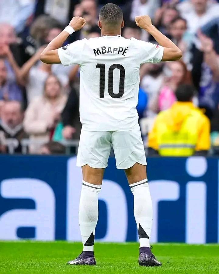 Mbappe given number 10 shirt by Real Madrid