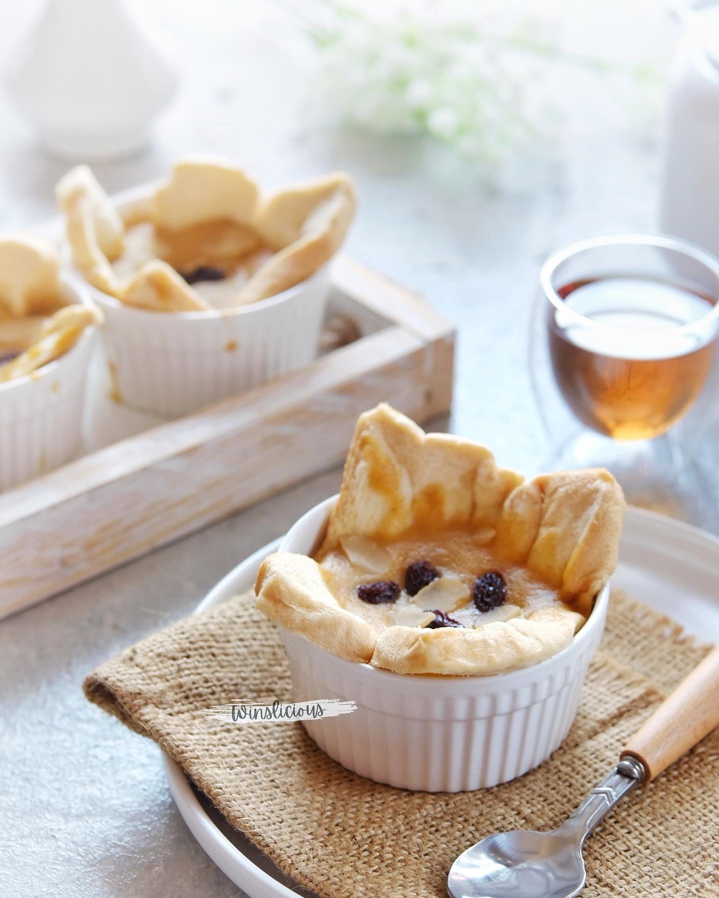 Winslicious - Puding Roti Kukus Bahan : - 10 lembar roti... | Facebook