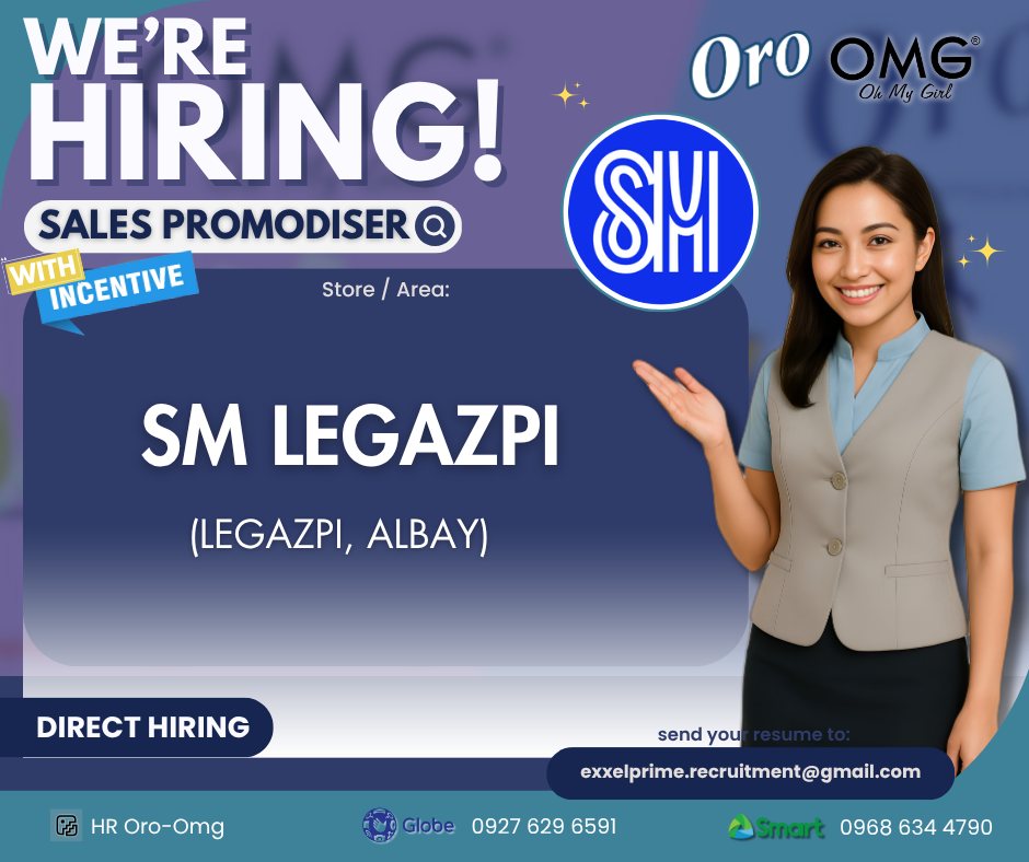 Careers - HELLO ALBAY! WE ARE URGENTLY HIRING! WITH COMPETITIVE ...