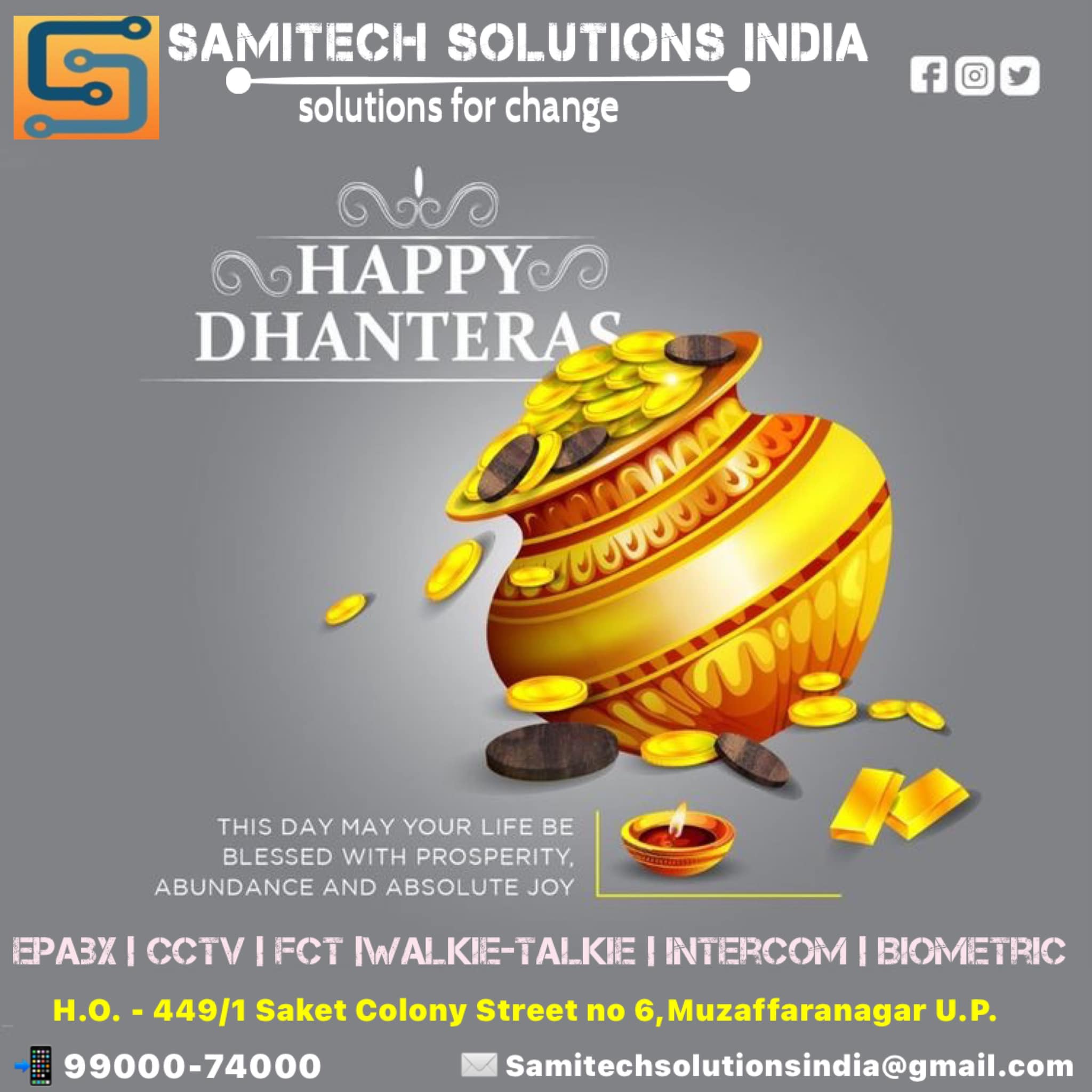 Samitech Solutions India | Meerut City