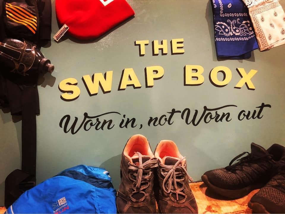 The Swap Box - What makes the swap box happy is seeing...