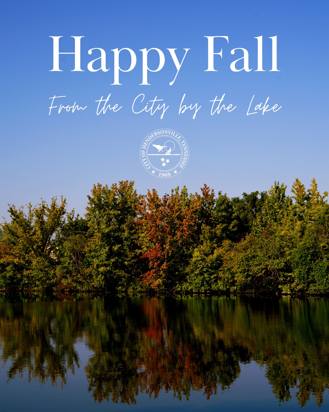 City - Happy fall from the City by the Lake! It may not feel like it ...