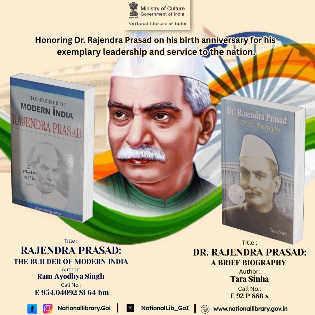 Dr. Rajendra... - National Library, Government of India | Facebook
