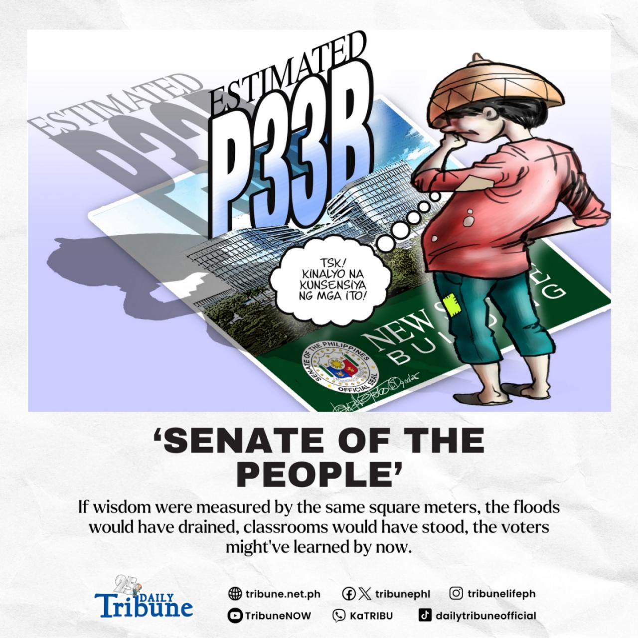 Daily Tribune - The Senate is building itself a palace.... | Facebook