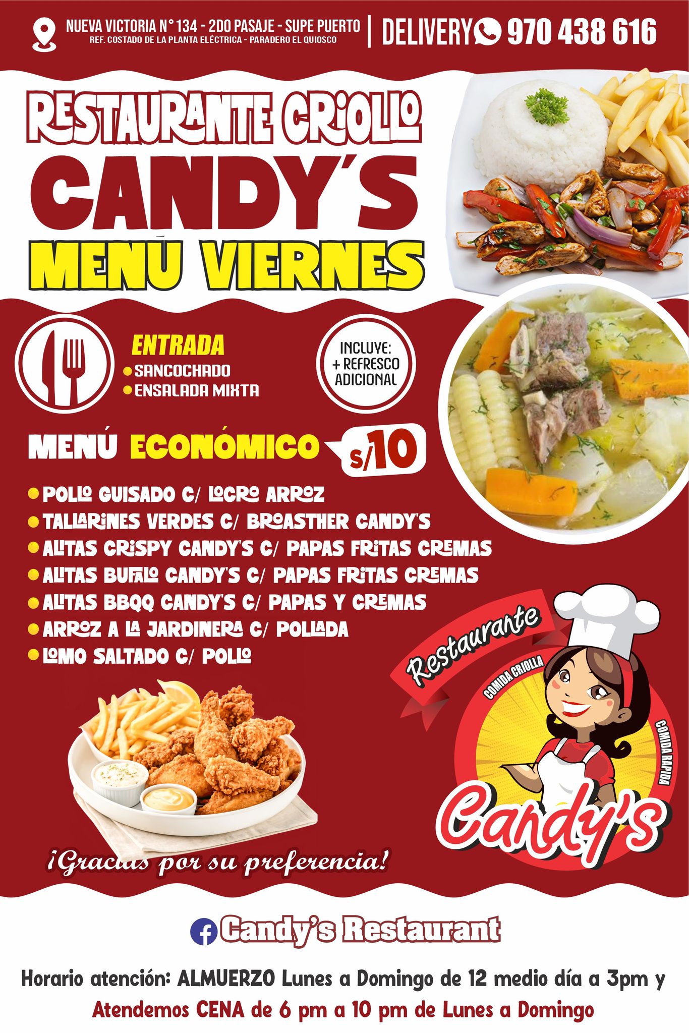 Candy's Restaurant | Puerto Supe