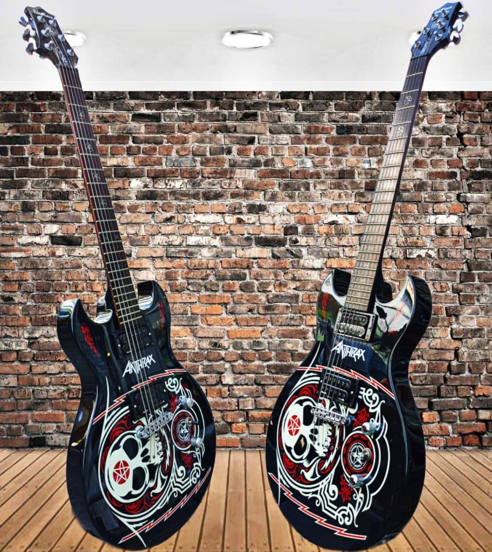 WASHBURN SI61 SCOTT IAN ELECTRIC GUITAR -scott ian (anthrax/mr