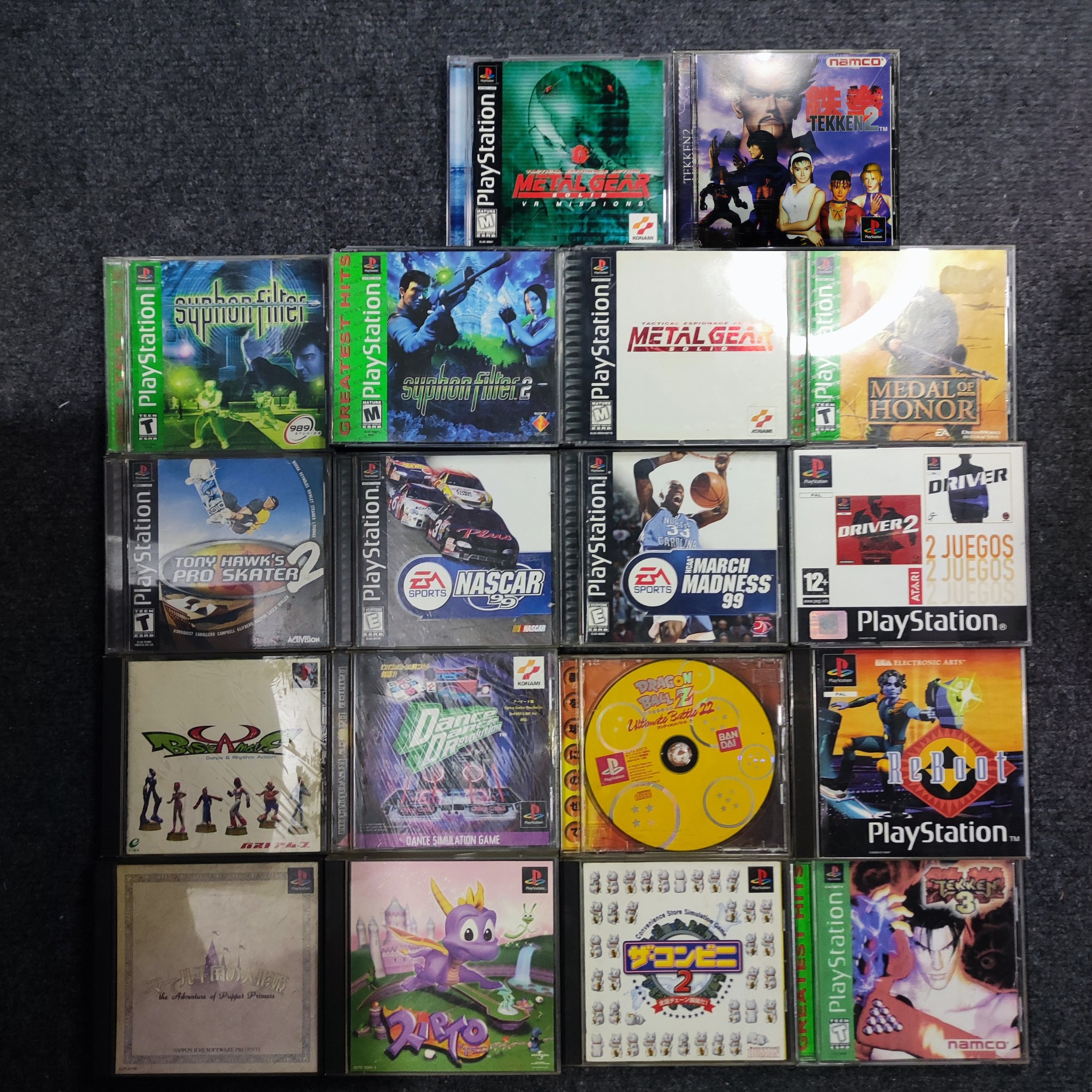 Ps1 and ps2 games for sale