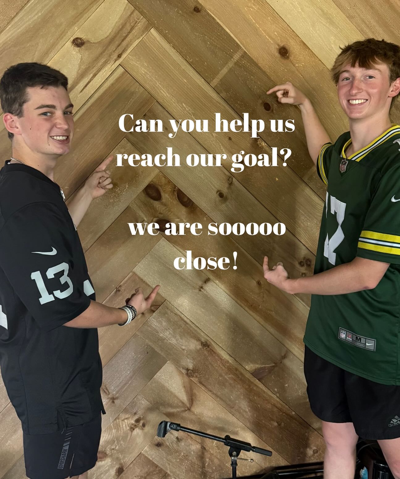 Kids - Colson and Parker set a reach goal and it’s a big one but they ...