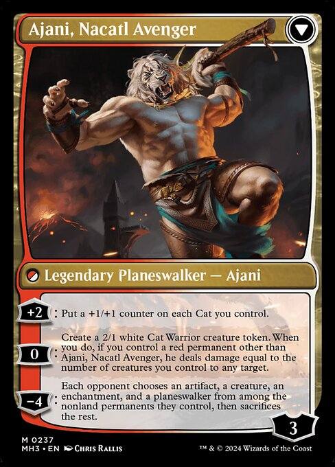 mtg ajani commander deck Planeswalker : Core Set 2020 (M20)  Twenty Sided You gain 2 life Ajani, Nacatl Pariah in Commander
