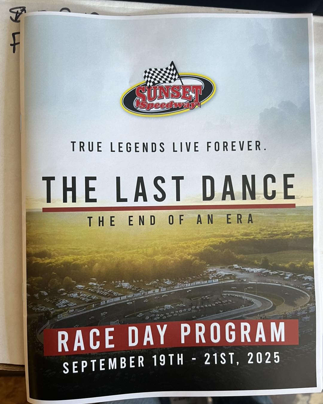 Sunset Speedway - Programs and event posters are available... | Facebook