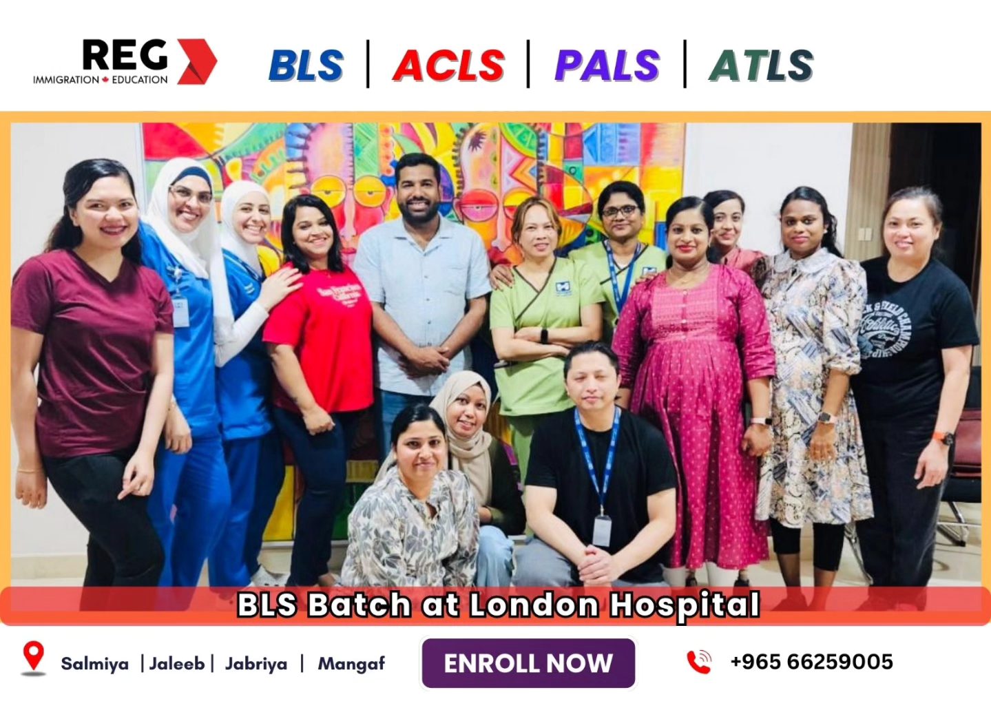 REG - 👏 Congratulations to our BLS Batch at London Hospital! 🏥 Well ...