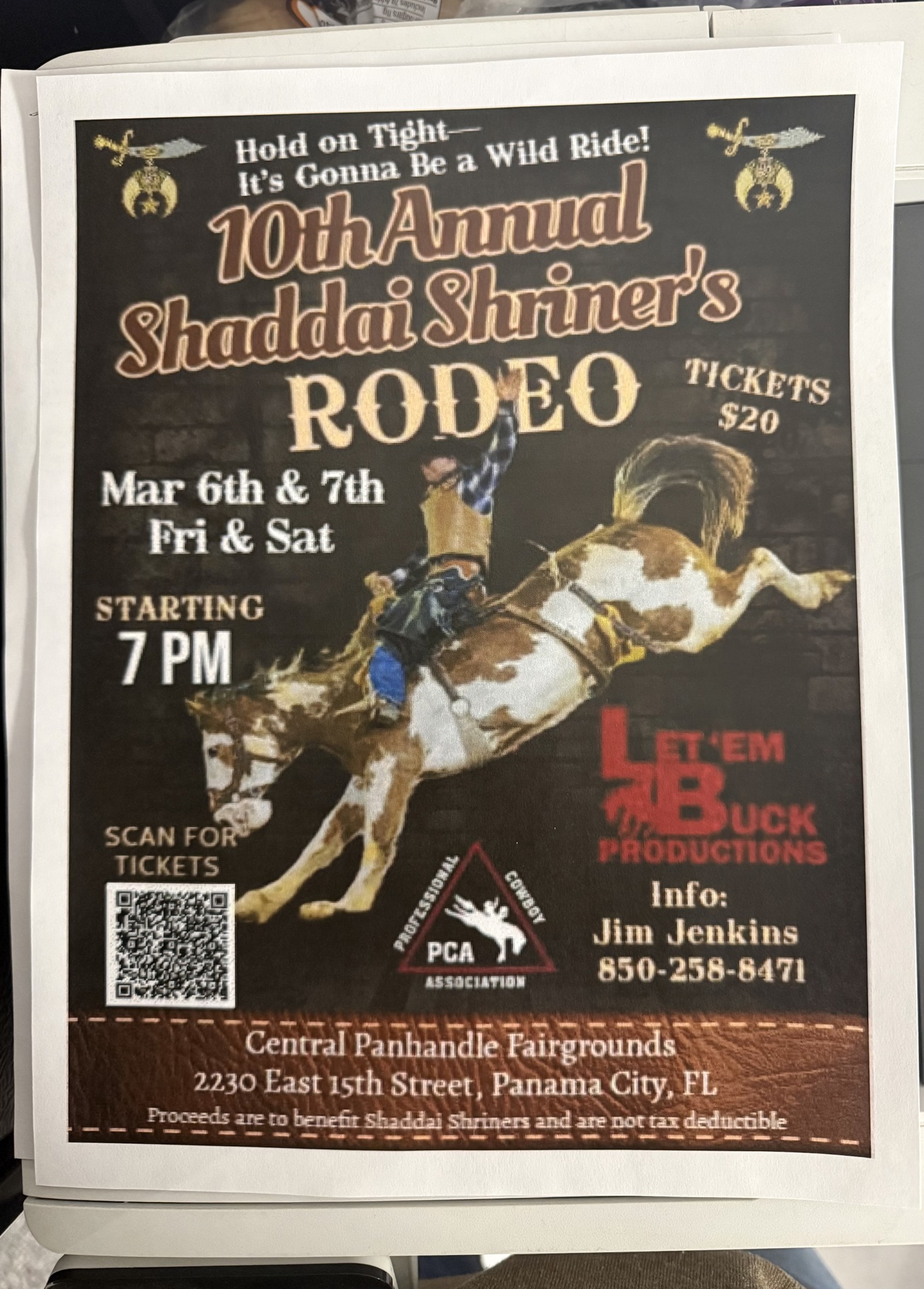 Shaddai Shriner’s 10th Annual Rodeo