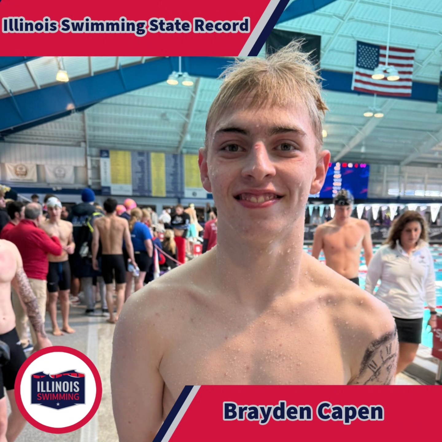 Illinois - More records being set at NCSAs, this time Brayden Capen set ...