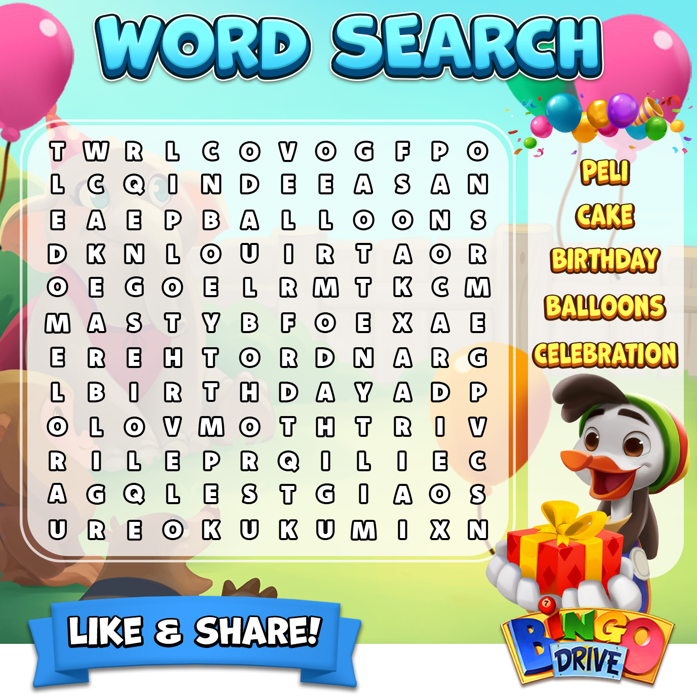 Bingo - 🎉 Peli is turning 10, and the party clues are hidden in this ...