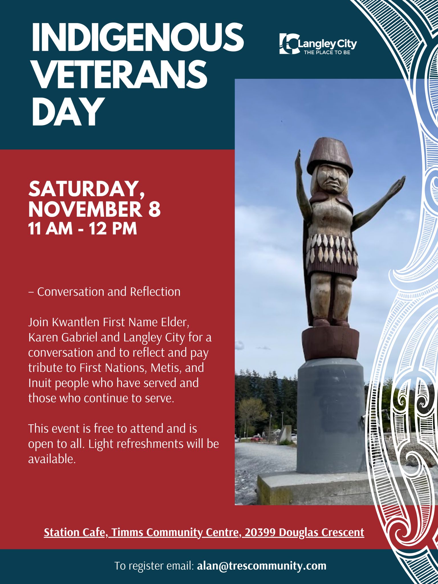 Inclusion - Indigenous Veterans Day November 8, 2025- City of Langley ...