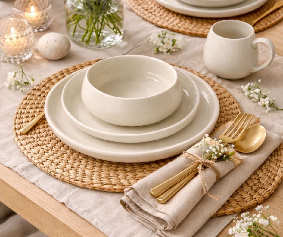 🍽️✨ Zeit für neues Lieblingsgeschirr! ✨🍽️ Ob Teller, Schale oder Tasse – mit unserem Geschirr bringst du Ruhe und Stil auf deinen Tisch. Perfekt für Frühstück, Brunch oder das gemeinsame Abendessen. 🤍