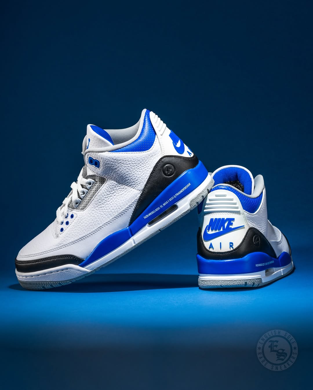 Air Jordan 3 x Fragment (F&F) ⚡